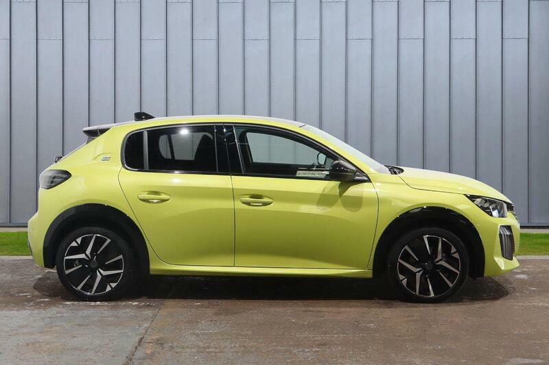 Peugeot e-208 51Kwh Gt 7.4Kw Charger NA24ENC Yellow #6