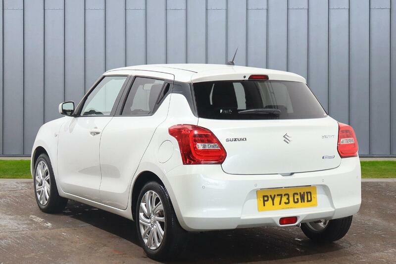 Suzuki Swift 1.2 Dualjet Mhev Sz-t Cvt Euro 6 Ss PY73GWD White #5