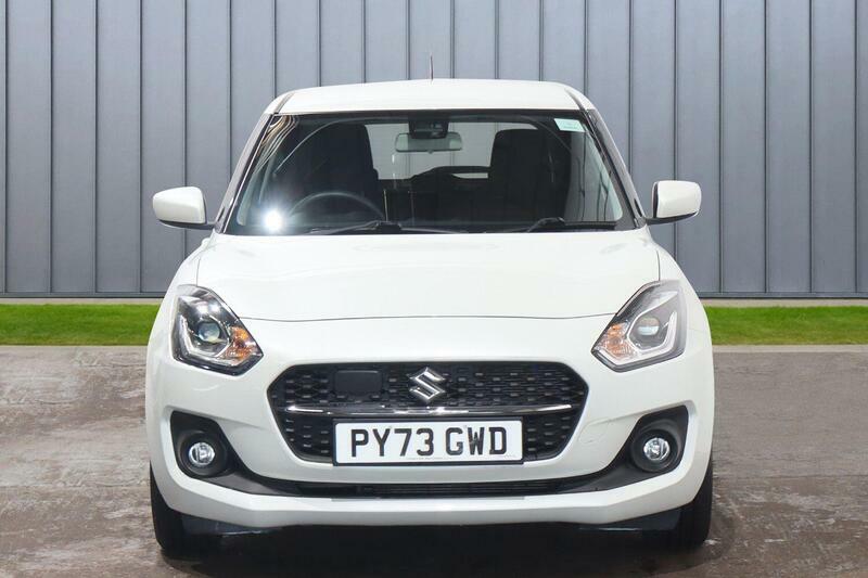 Suzuki Swift 1.2 Dualjet Mhev Sz-t Cvt Euro 6 Ss PY73GWD White #3
