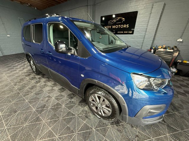 Peugeot Rifter 2023 1.5 Bluehdi Premium Lwb Up Front P Blue