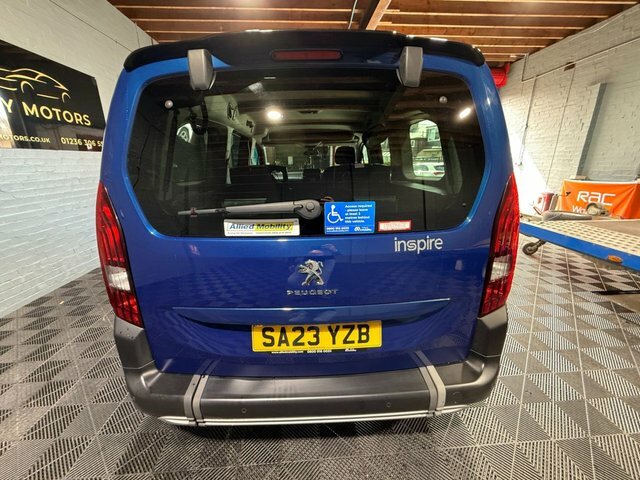 Peugeot Rifter 2023 1.5 Bluehdi Premium Lwb Up Front P SA23YZB Blue #4