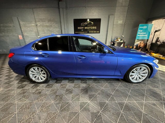 BMW 3 Series 2020 2.0 320D M Sport Saloon Eur YG70OYE Blue #2