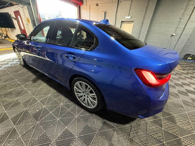 BMW 3 Series 2020 2.0 320D M Sport Saloon Eur YG70OYE Blue #4