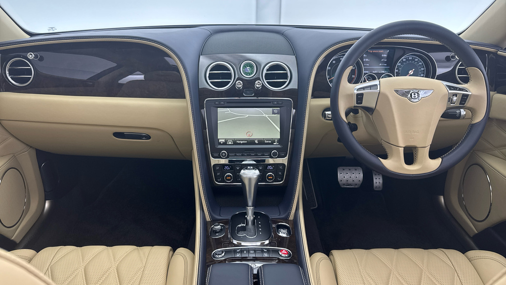 Bentley Flying Spur W12 Blue #5