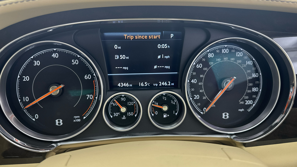Bentley Flying Spur W12 Blue #6