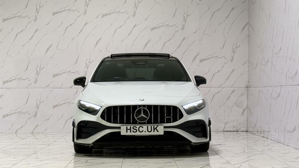 Mercedes-Benz A Class 2.0 A35h Mhev Amg Premium Plus Hatchback Pet EA23NVM White #2