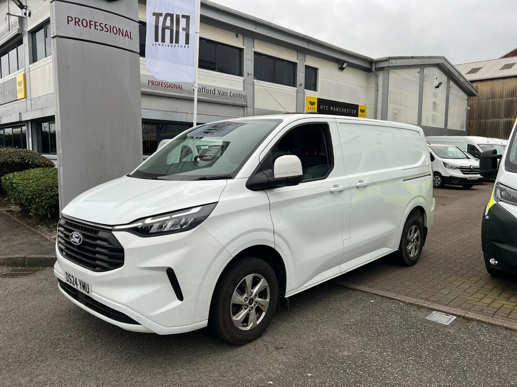 Ford Transit Custom 2.0 300 Ecoblue Limited Panel Van Manua White