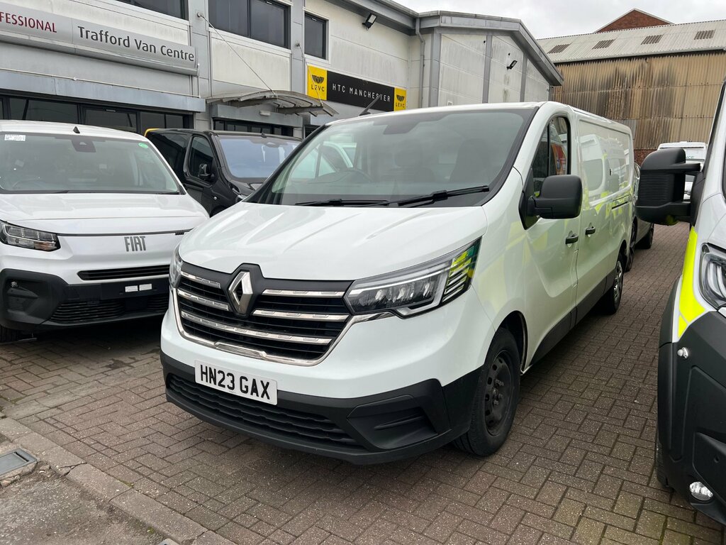 Renault Trafic 2.0 Dci Blue Ll30 Business Panel Van M HN23GAX White #2