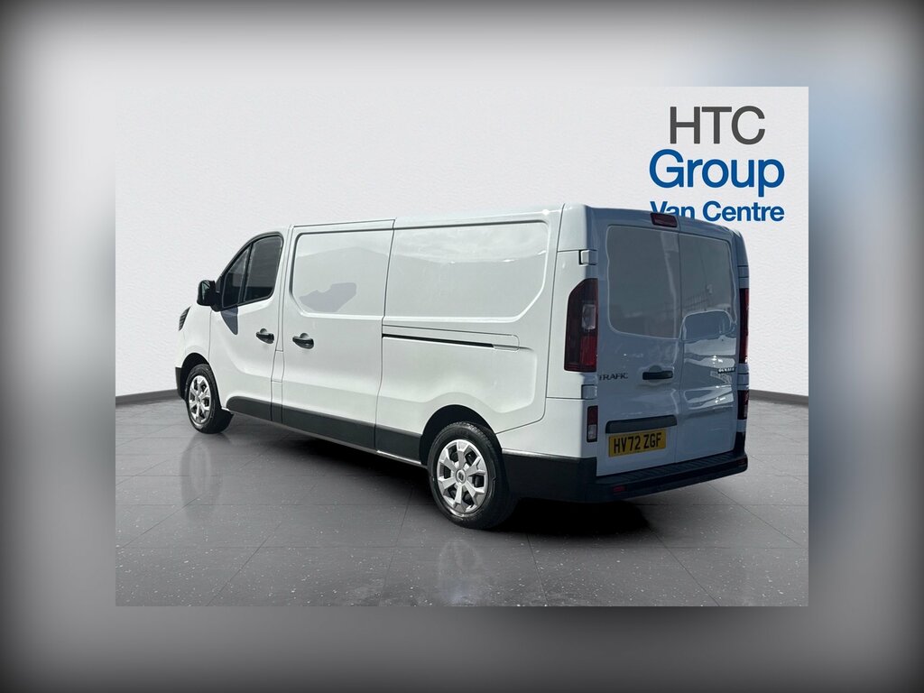 Renault Trafic 2.0 Dci Blue Ll30 Business Panel Van M HV72ZGF White #3