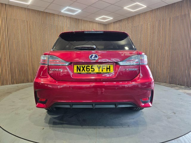 Lexus CT 1.8 200H Advance Cvt Euro 6 Ss Red #6
