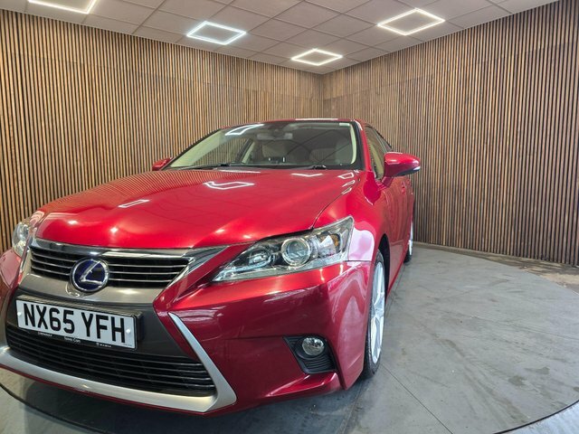 Lexus CT 1.8 200H Advance Cvt Euro 6 Ss Red #3