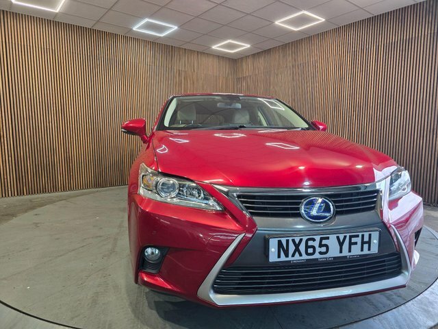 Lexus CT 1.8 200H Advance Cvt Euro 6 Ss Red