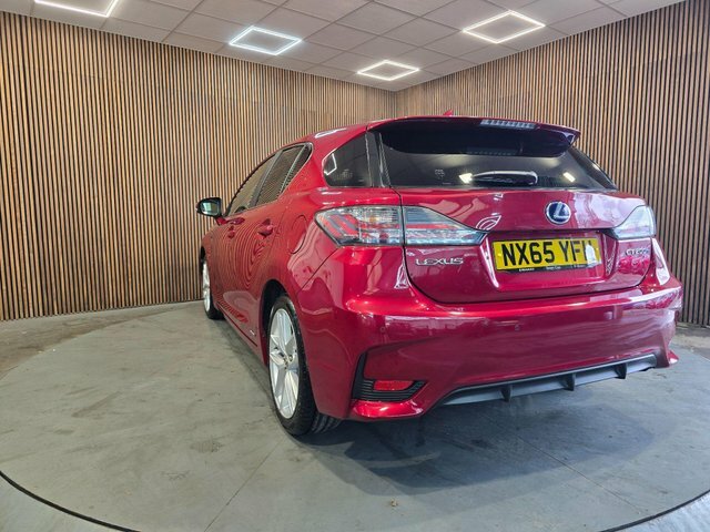 Lexus CT 1.8 200H Advance Cvt Euro 6 Ss Red #4