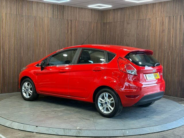 Ford Fiesta 1.25 Zetec Euro 6 YF17KWM Red #4