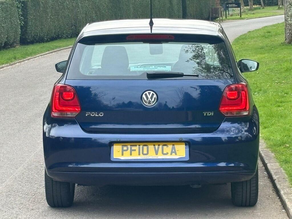 Volkswagen Polo Hatchback 1.6 Tdi Se Euro 5 201010 Blue #6