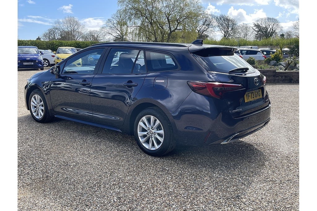 Toyota Corolla Vvt-h Icon 2023 U2514 Ulez YF73GYG Blue #5
