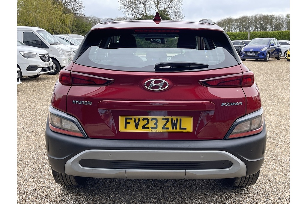 Hyundai Kona T-gdi Mhev Se Connect 2023 U2546 Ulez FV23ZWL Red #6