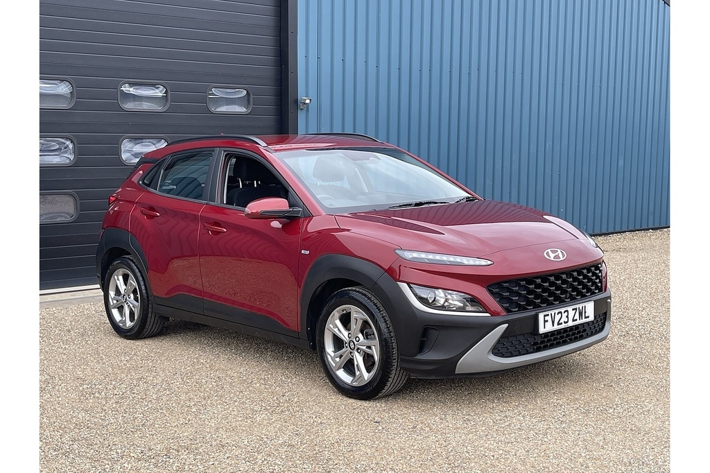 Hyundai Kona T-gdi Mhev Se Connect 2023 U2546 Ulez Red