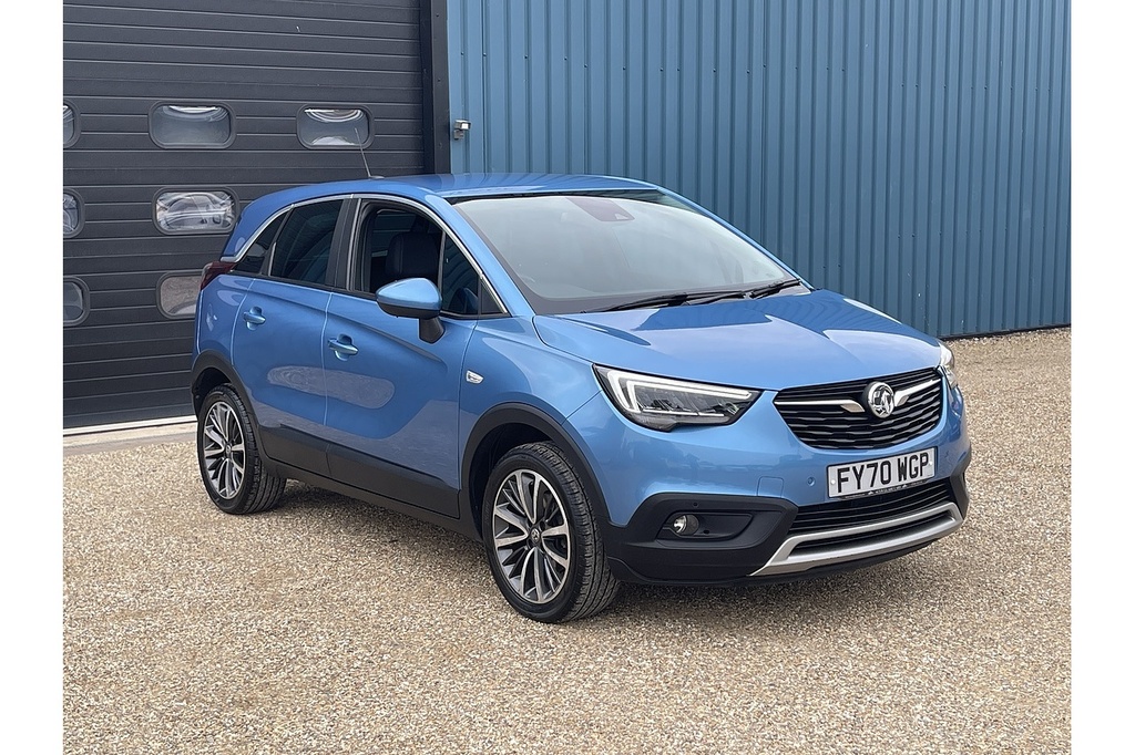 Vauxhall Crossland X Turbo Elite Nav 2020 U2432 Ulez Blue