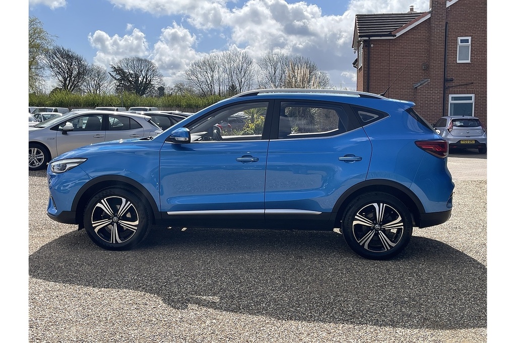 MG ZS T-gdi Excite 2023 U2550 Ulez FY23LLC Blue #4