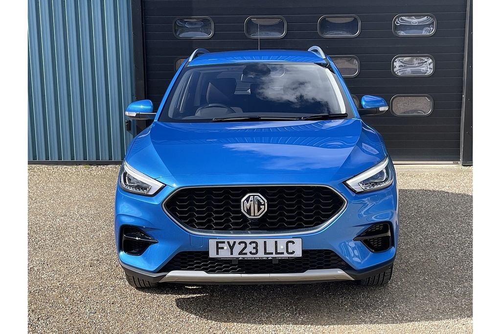 MG ZS T-gdi Excite 2023 U2550 Ulez FY23LLC Blue #2