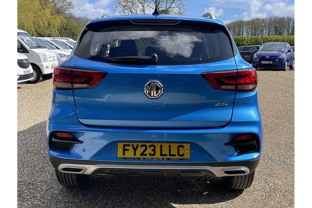 MG ZS T-gdi Excite 2023 U2550 Ulez FY23LLC Blue #6