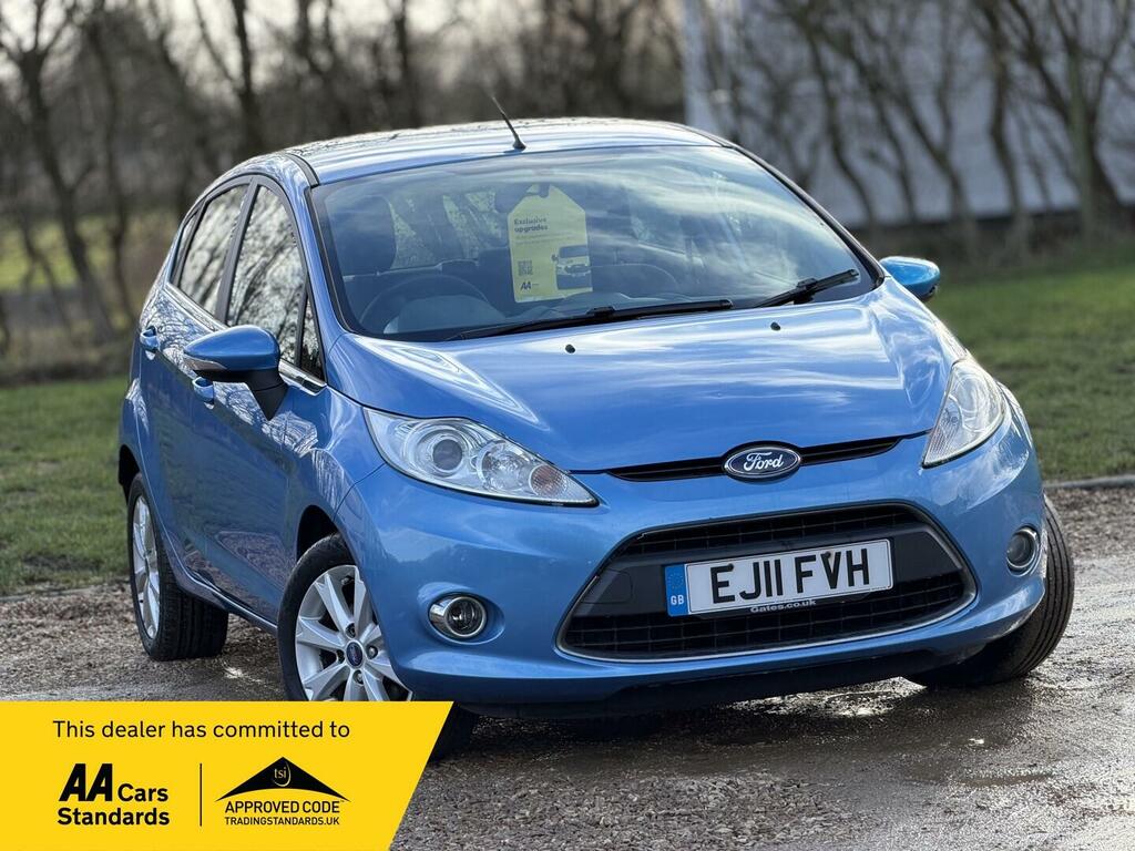 Ford Fiesta 1.4 Tdci Dpf Zetec Blue