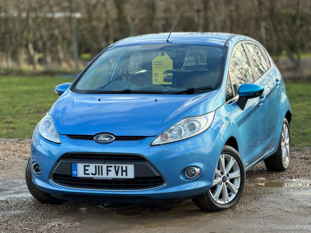 Ford Fiesta 1.4 Tdci Dpf Zetec EJ11FVH Blue #3