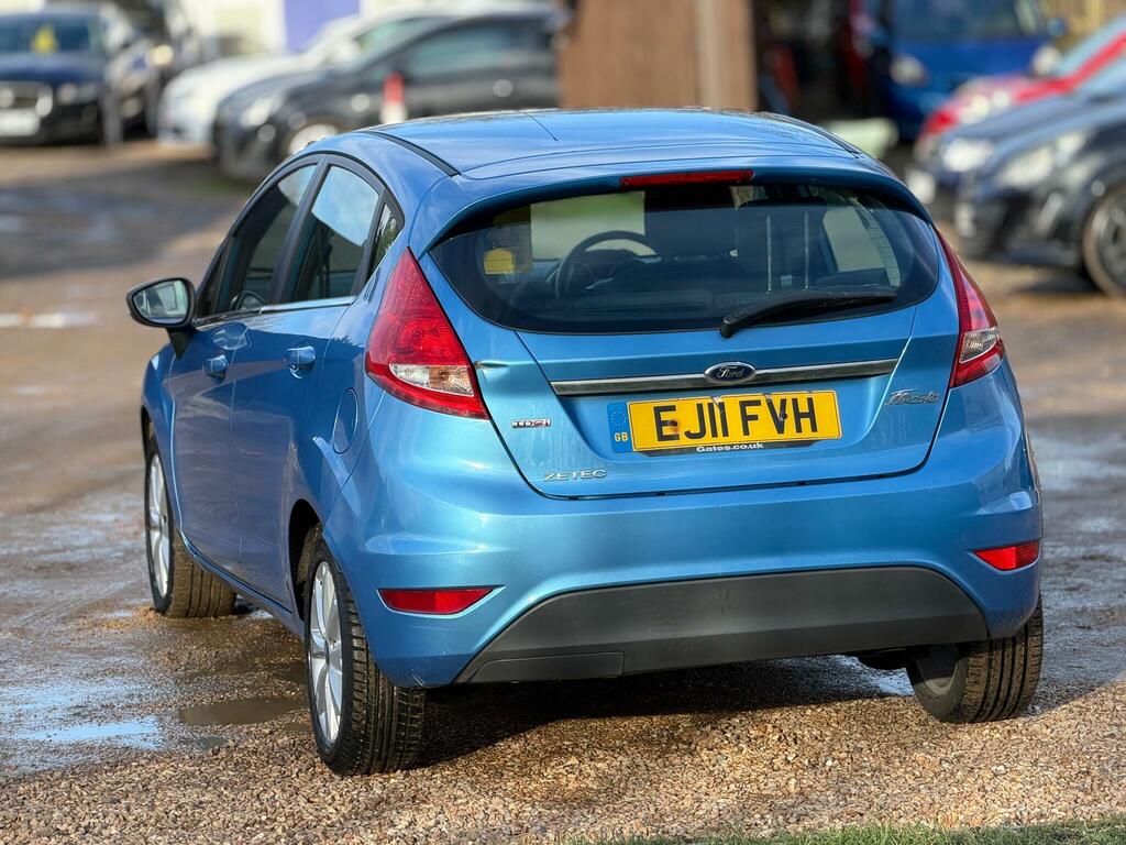 Ford Fiesta 1.4 Tdci Dpf Zetec EJ11FVH Blue #5