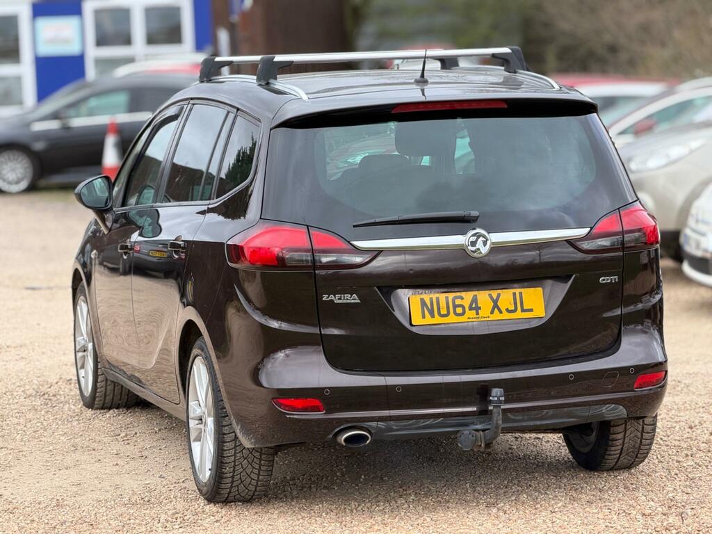 Vauxhall Zafira Tourer 2.0 Cdti Sri Euro 5 NU64XJL Brown #4