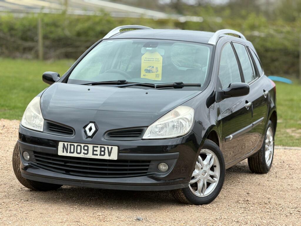 Renault Clio 1.2 16V Dynamique Sport Tourer Black #4