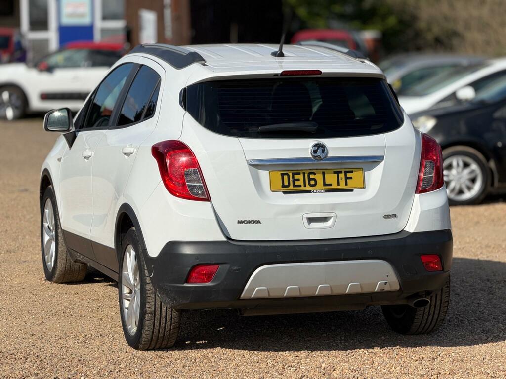 Vauxhall Mokka 1.6 Cdti Tech Line 2Wd Euro 6 Ss DE16LTF White #4
