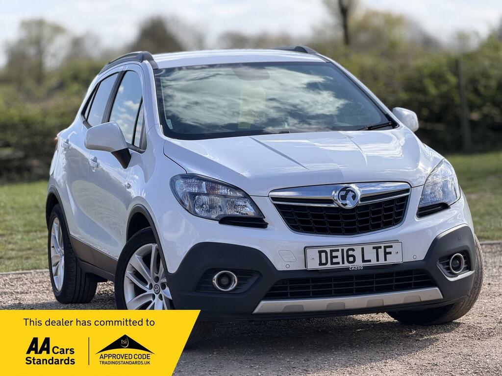 Vauxhall Mokka 1.6 Cdti Tech Line 2Wd Euro 6 Ss White