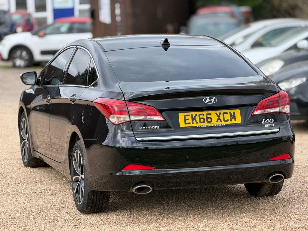 Hyundai I40 1.7 Crdi Blue Drive Se Nav Dct Euro 6 Ss Black #4