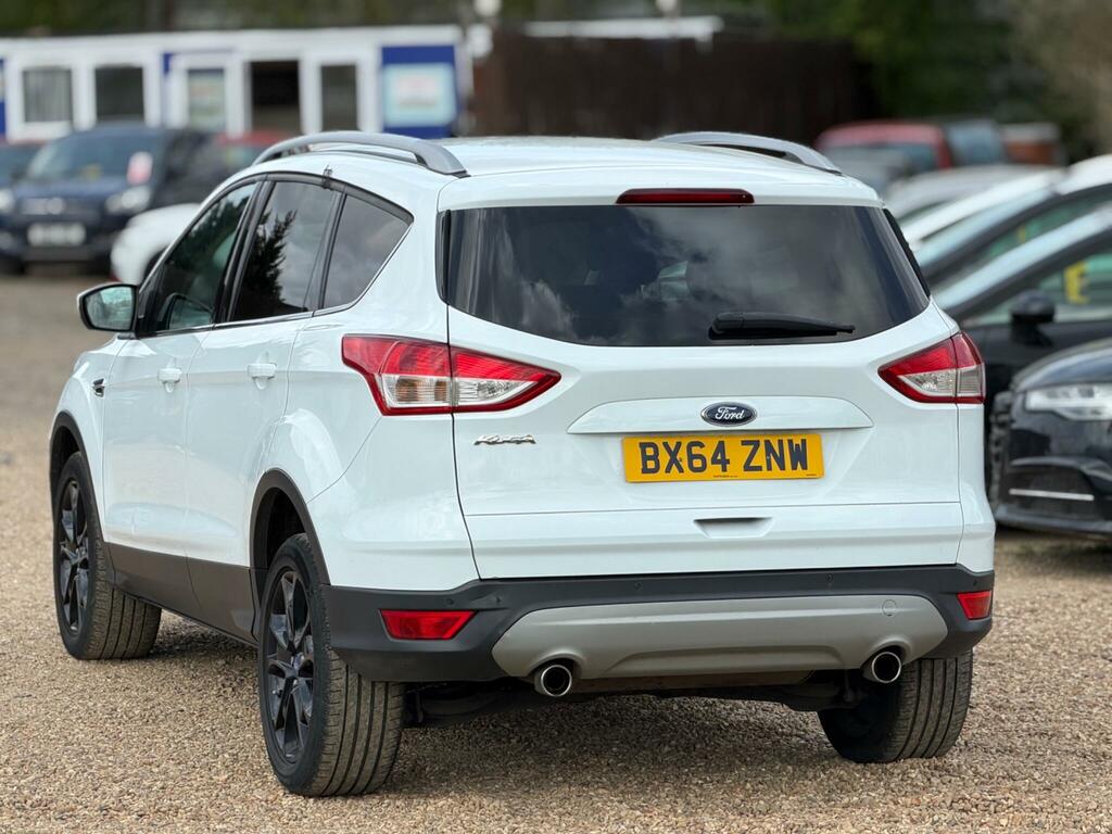 Ford Kuga 2.0 Tdci Titanium Awd Euro 5 BX64ZNW White #4