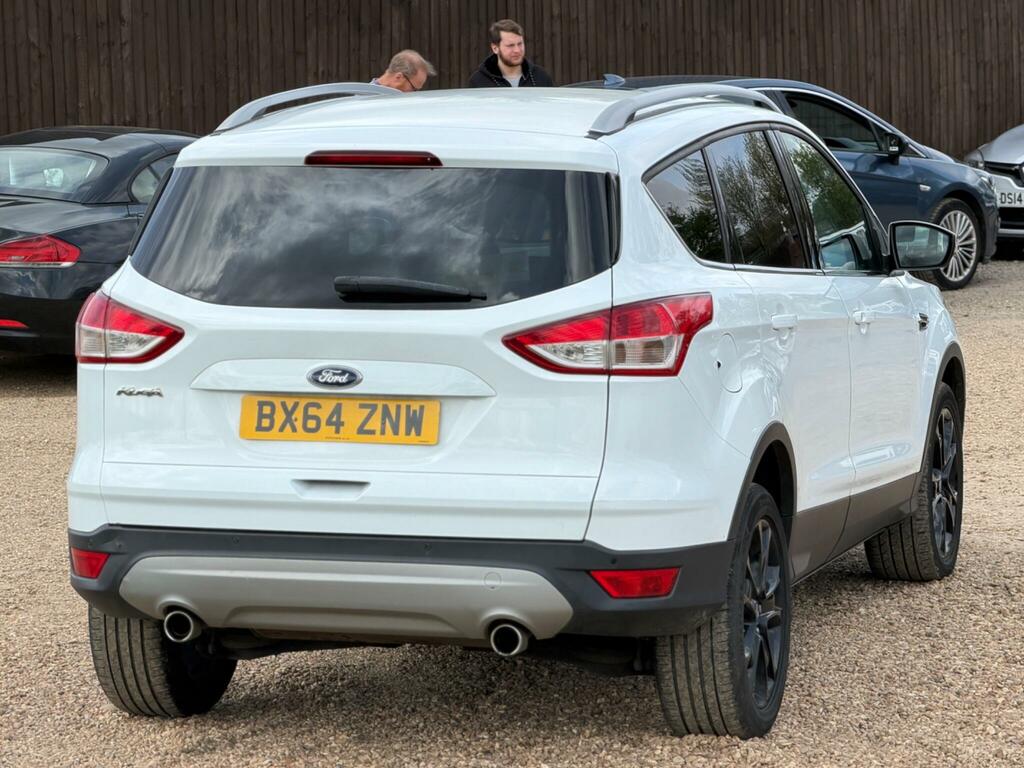 Ford Kuga 2.0 Tdci Titanium Awd Euro 5 BX64ZNW White #5