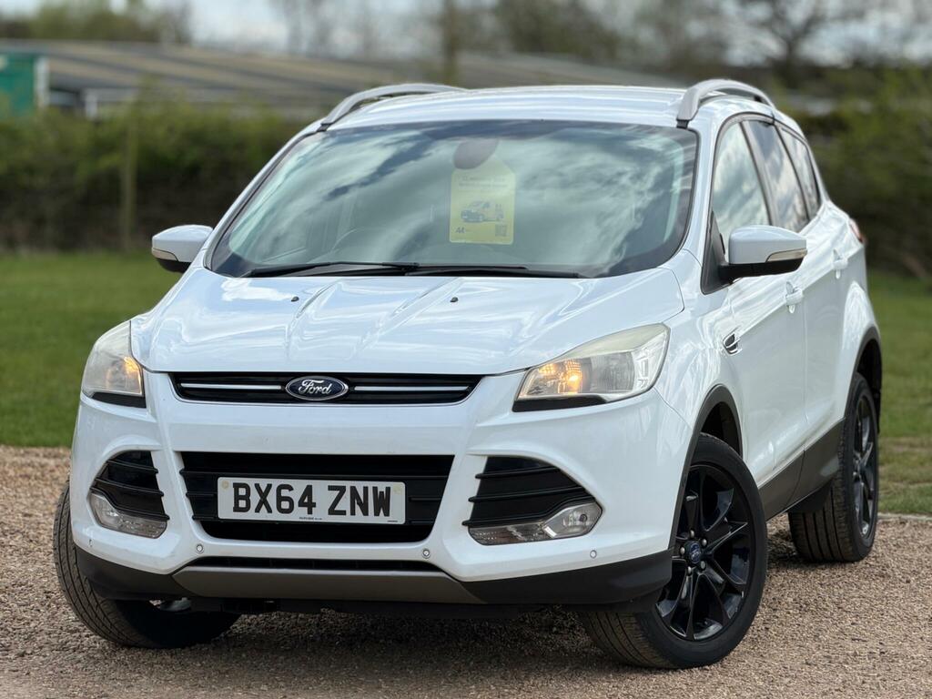 Ford Kuga 2.0 Tdci Titanium Awd Euro 5 BX64ZNW White #3