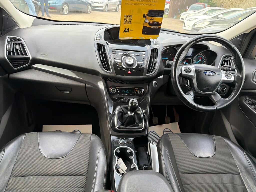 Ford Kuga 2.0 Tdci Titanium Awd Euro 5 BX64ZNW White #6