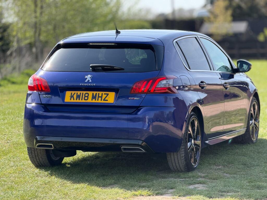 Peugeot 308 1.2 Puretech Gt Line Euro 6 Ss KW18MHZ Blue #5