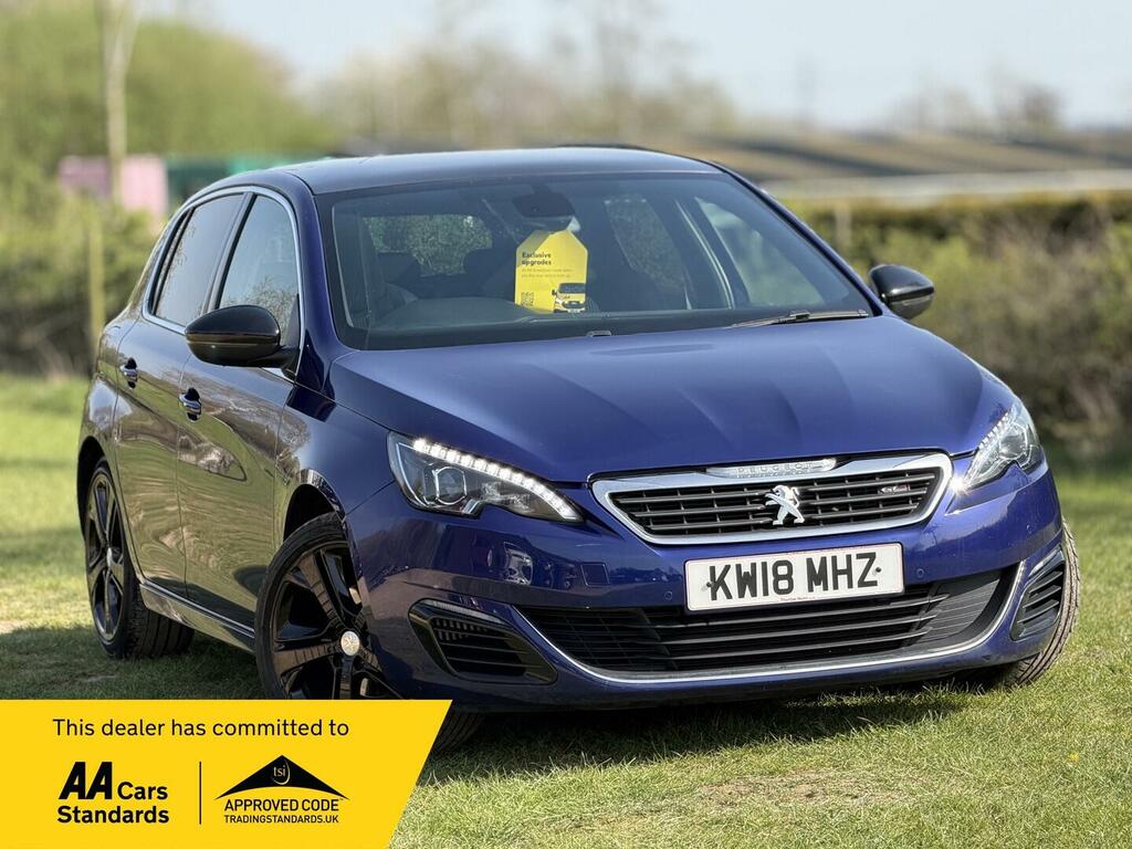Peugeot 308 1.2 Puretech Gt Line Euro 6 Ss KW18MHZ Blue