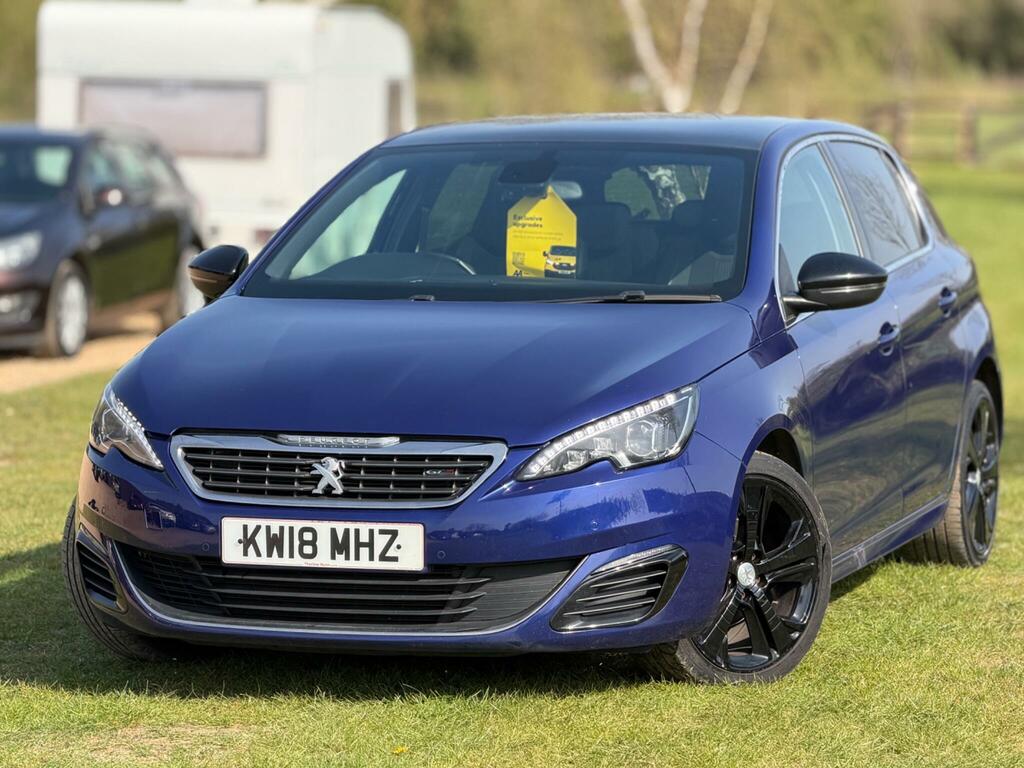 Peugeot 308 1.2 Puretech Gt Line Euro 6 Ss KW18MHZ Blue #3