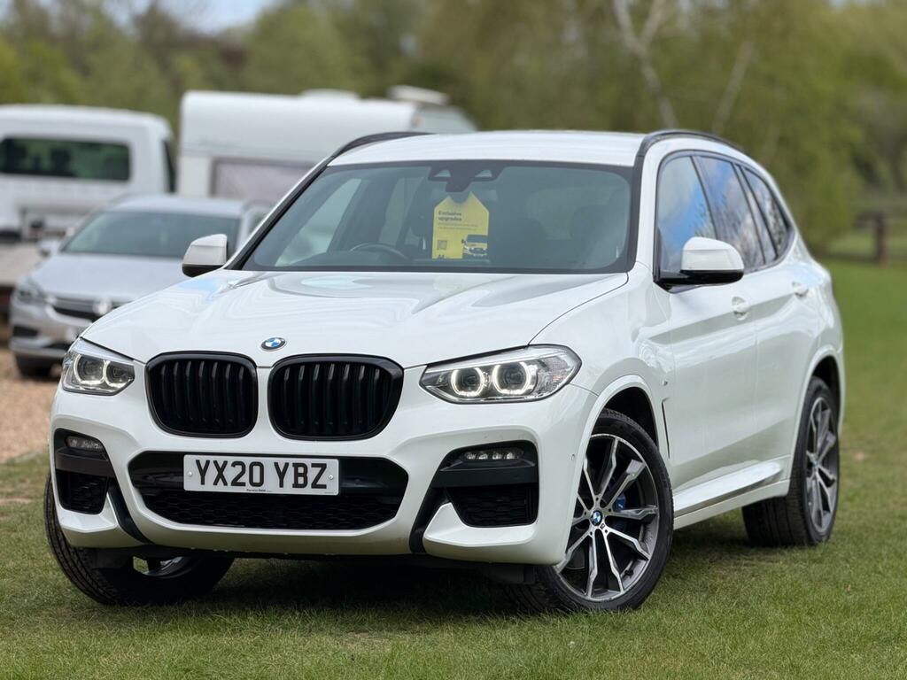 BMW X3 2.0 20D M Sport Xdrive Euro 6 Ss YX20YBZ White #2