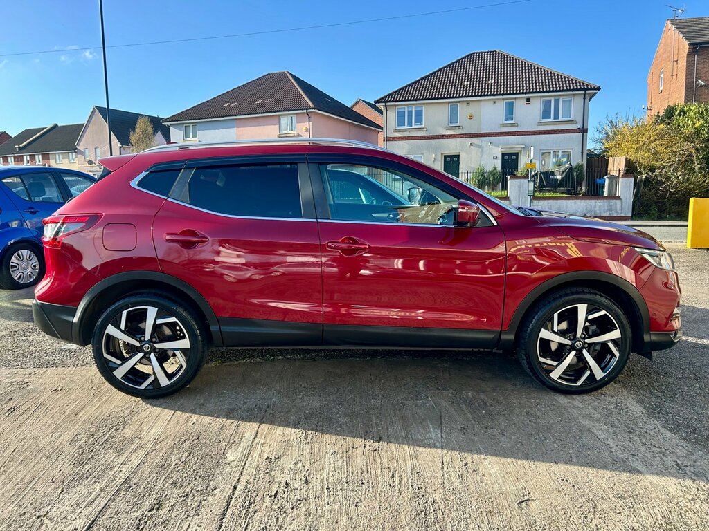 Nissan Qashqai 1.5 Dci Tekna Suv Euro 6 Ss SH67LFX Red #4
