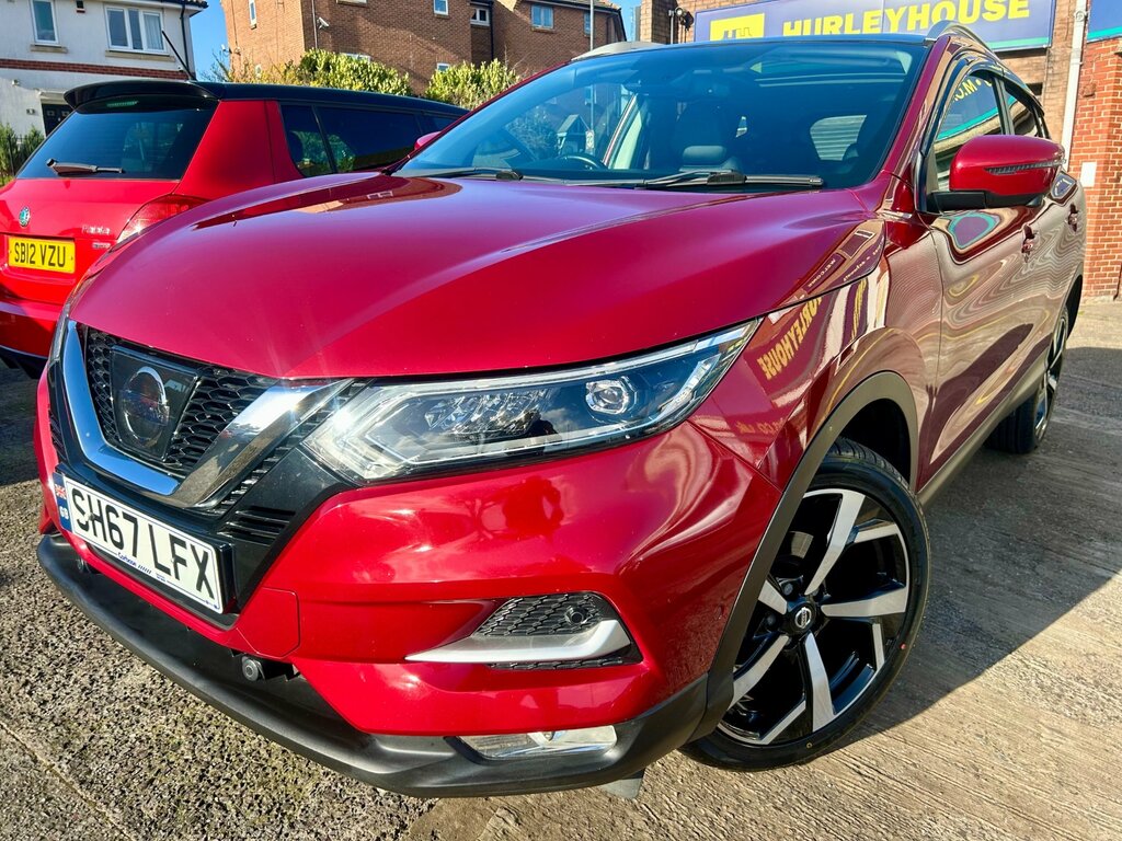 Nissan Qashqai 1.5 Dci Tekna Suv Euro 6 Ss SH67LFX Red #6