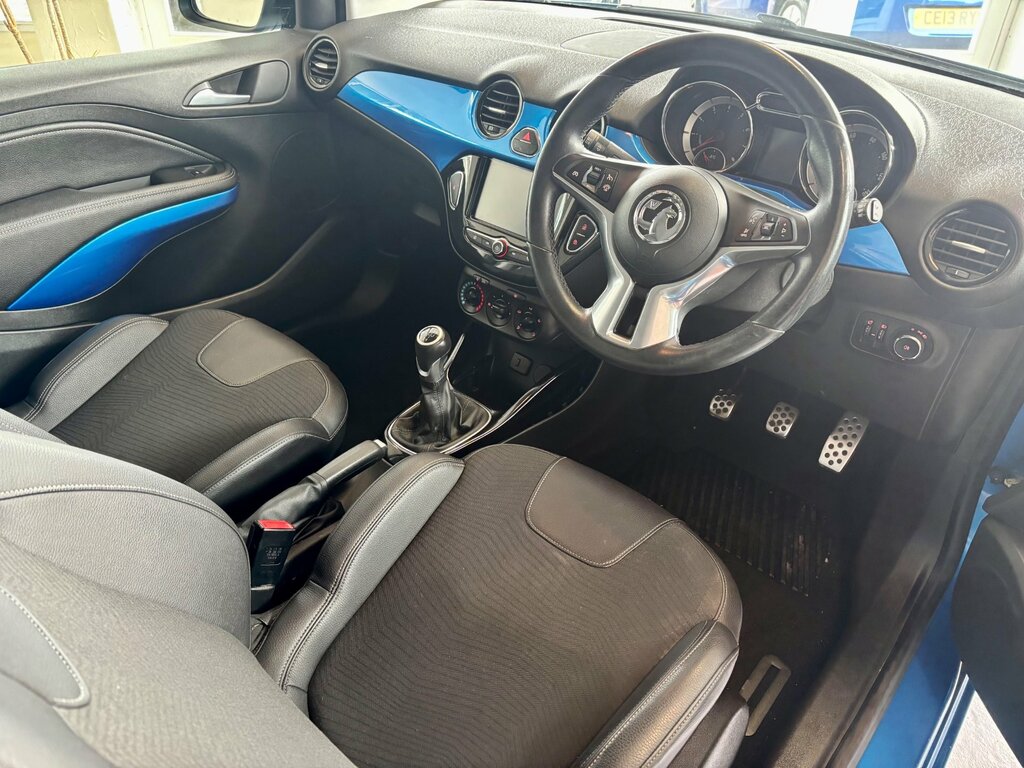 Vauxhall Adam 1.2I Ecoflex Energised Hatchback T27NGB Blue #2