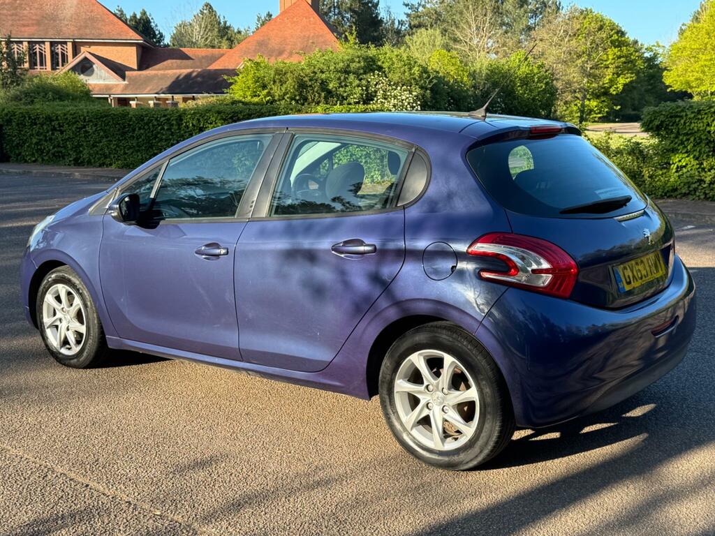 Peugeot 208 1.2 Vti Active Euro 5 GX63RWY Blue #4