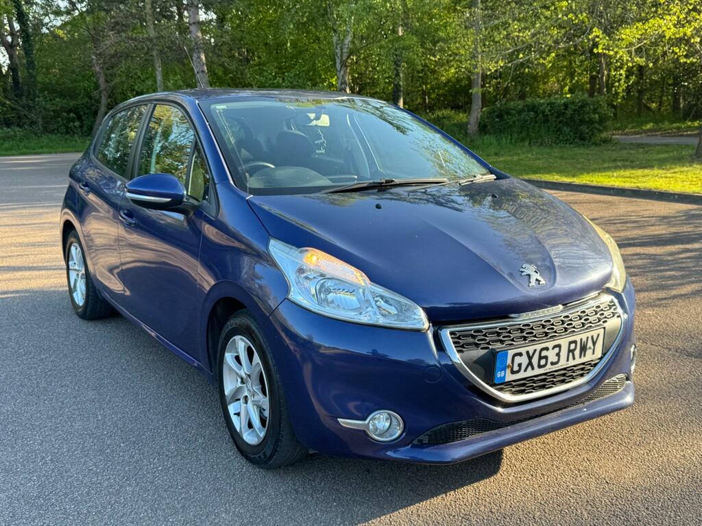 Peugeot 208 1.2 Vti Active Euro 5 GX63RWY Blue #5