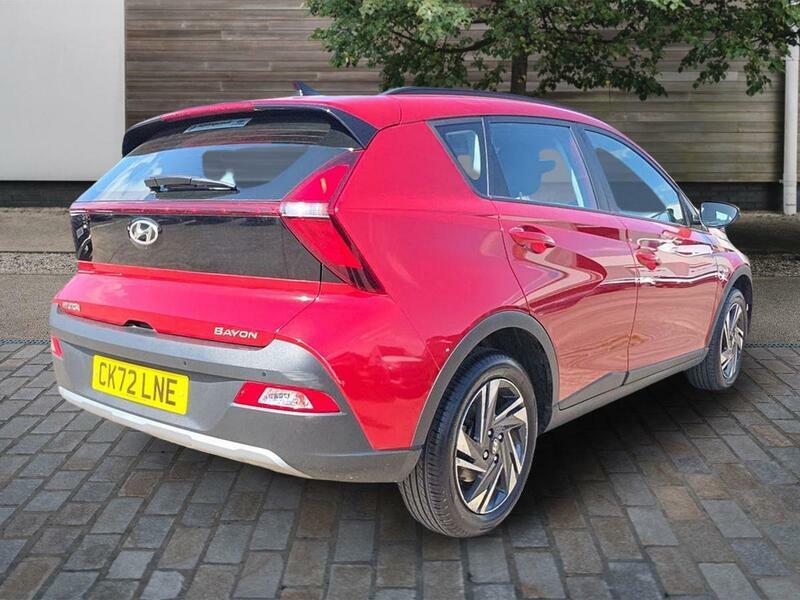 Hyundai Bayon 1.0 T-gdi Mhev Se Connect Suv Hybrid Ma CK72LNE Red #5