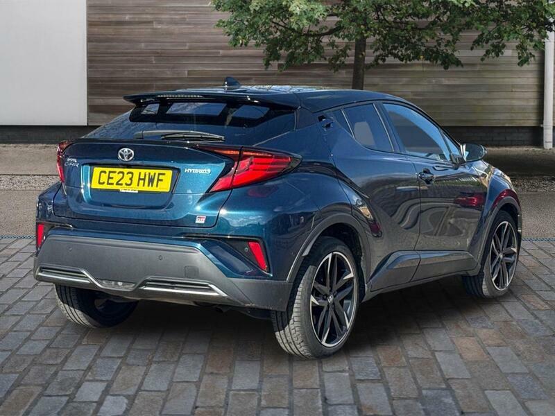 Toyota C-Hr 1.8 Vvt-h Gr Sport Suv Hybrid Cvt Euro CE23HWF Blue #5