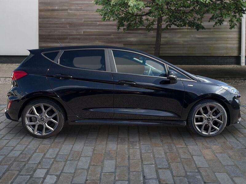 Ford Fiesta 1.0T Ecoboost Mhev St-line Edition Hatchback P CN23UOW Black #2